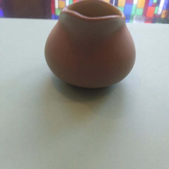 Pigeon Forge Pottery creamer Neutral color with a yellowish glazed inter… - Picture 11 of 15